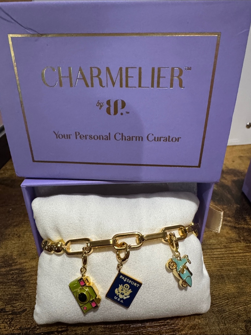 Bomb Party Charmelier Charm Bracelet